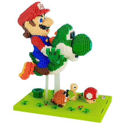 Building Blocks Super Mario Fly With Yoshi Free Limited Skeleton Super Mario