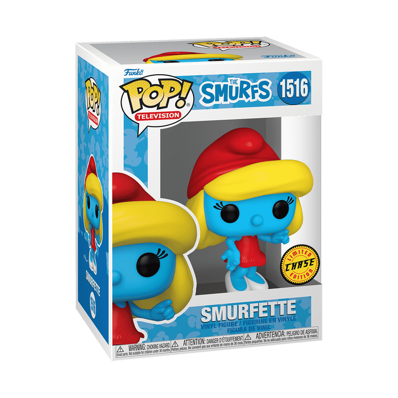 CHASE - Funko Pop! Television: The Smurfs: Smurfette #1516 - CHASE