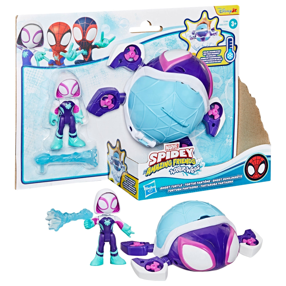 Marvel Spidey and his Amazing Friends Water-Webs Ghost Turtle