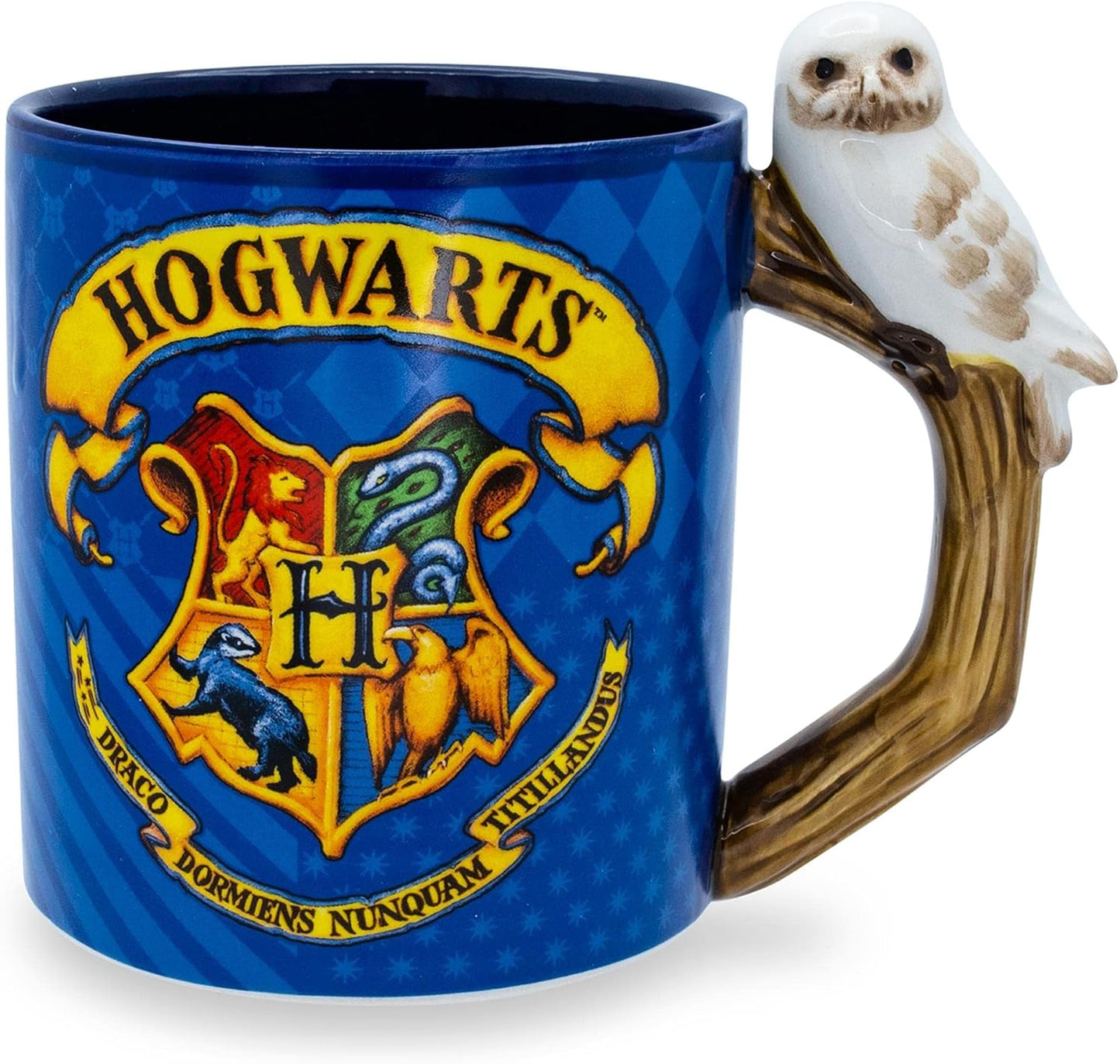 Harry Potter Hogwarts 20oz Shaped Handle Ceramic Mug