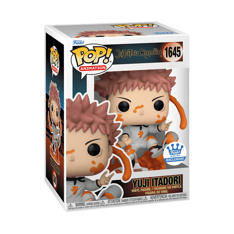 Funko Pop! Animation: Jujtsu Kaisen: Yuji Itadori #1645 - Funko Exclusive