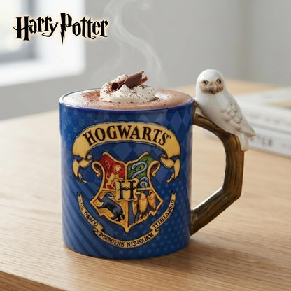 Harry Potter Hogwarts 20oz Shaped Handle Ceramic Mug