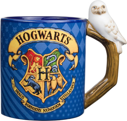 Harry Potter Hogwarts 20oz Shaped Handle Ceramic Mug