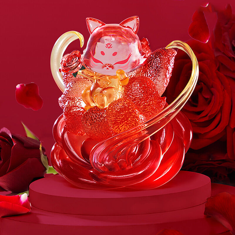Ancient Nine Tail Fox Rose Fairy Series Blind Box