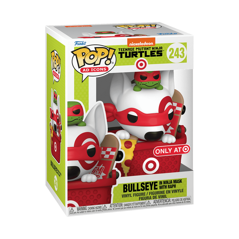 Funko Pop! Ad Icons: TMNT: Bulllseye in Ninja Mask with Raphael