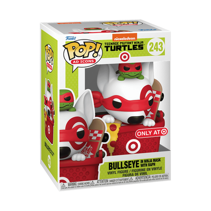 Funko Pop! Ad Icons: TMNT: Bulllseye in Ninja Mask with Raphael