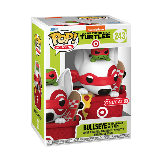 Funko Pop! Ad Icons: TMNT: Bulllseye in Ninja Mask with Raphael