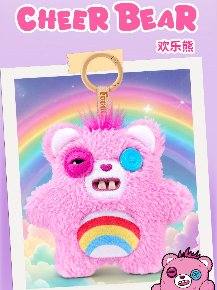Fuggler Love Heart Bear Monster Plush Keychain Blind Box