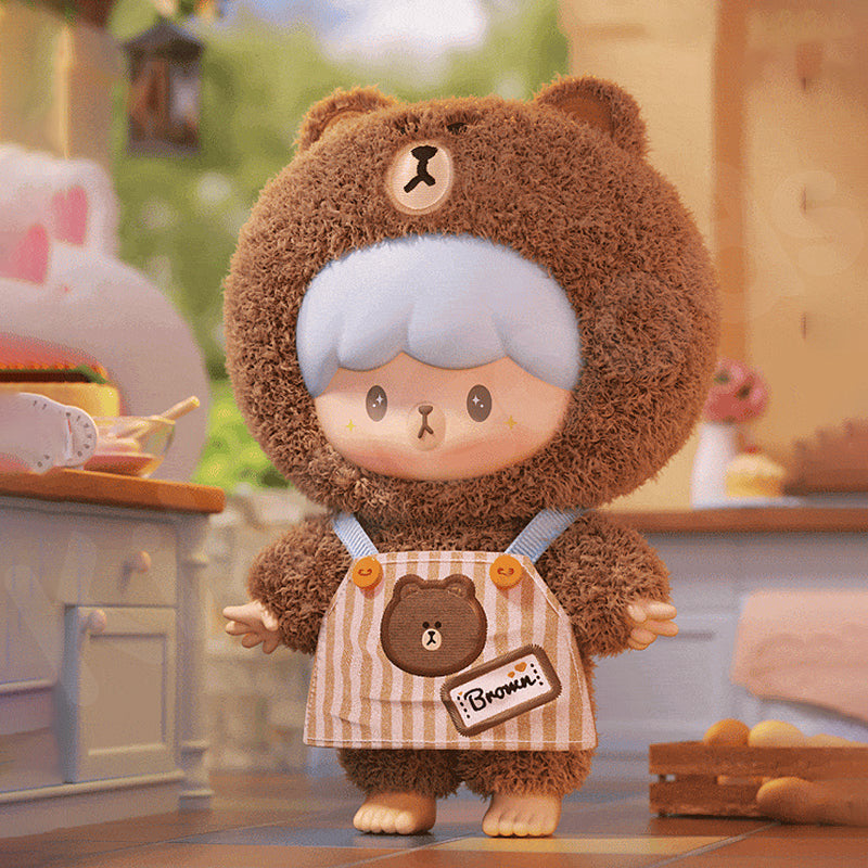 zZoton x LINEFRIENDS My Best Friends Series Plush Blind Box