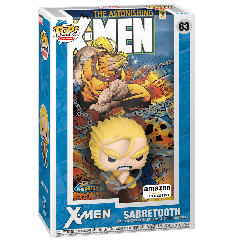 Funko Pop! Comic Covers: X-Men: Sabretooth #63 - Amazon Exclusive