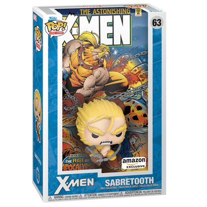 Funko Pop! Comic Covers: X-Men: Sabretooth #63 - Amazon Exclusive