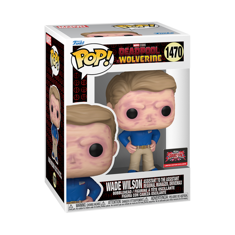 Funko Pop! Marvel: Deadpool Wolverine: Wade Wilson #1470 - Target Con 2025