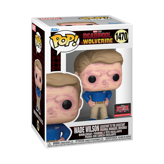 Funko Pop! Marvel: Deadpool Wolverine: Wade Wilson #1470 - Target Con 2025