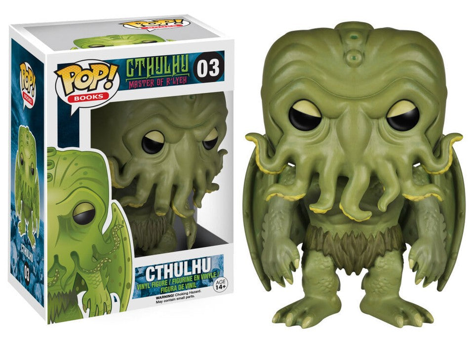 Funko Pop! Books: Cthulhu Master of R'lyer: Ctchulhu #03