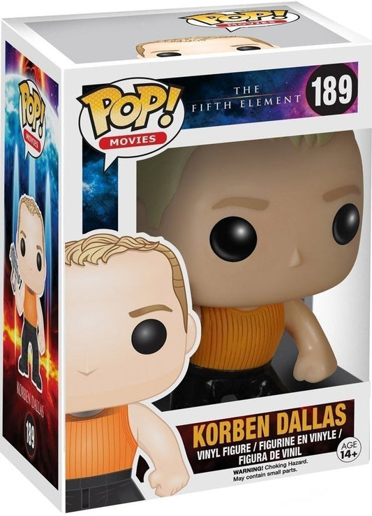Funko Pop! Movies: The Fifth Element: Korben Dallas #189