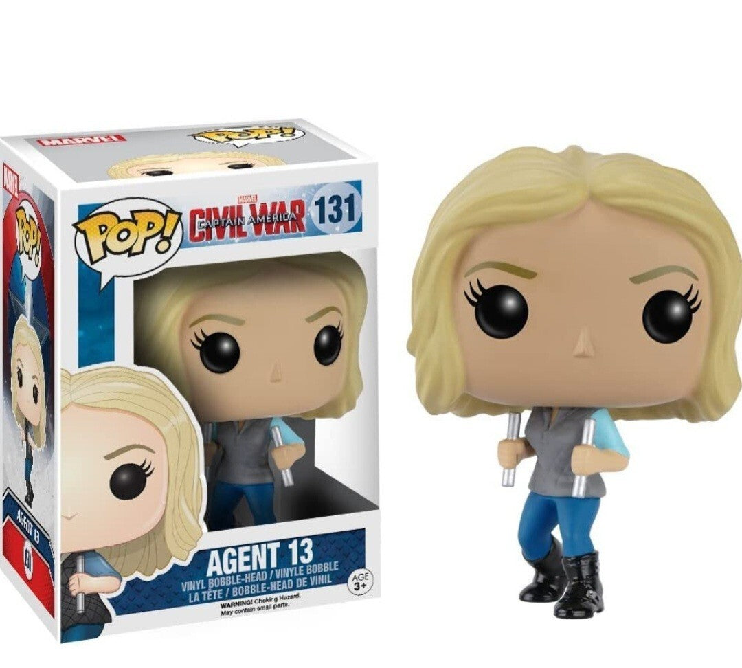 Funko Pop! Captain America Civil War: Agent 13 #131