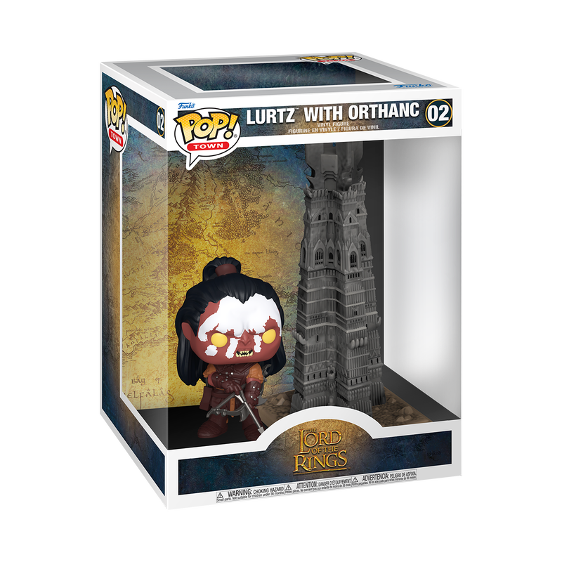 Funko Pop! Town: Lord of the Rings: Lurtz with Orthanc #02