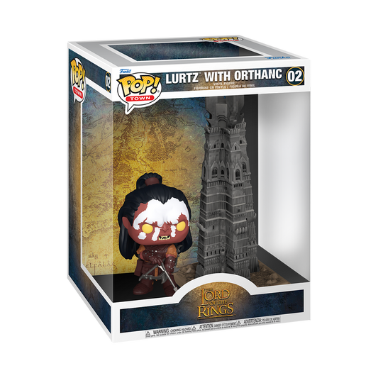 Funko Pop! Town: Lord of the Rings: Lurtz with Orthanc #02