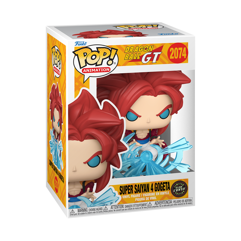 CHASE - Funko Pop! Animation: Dragonball GT: Super Saiyan 4 Gogeta - Chase GITD