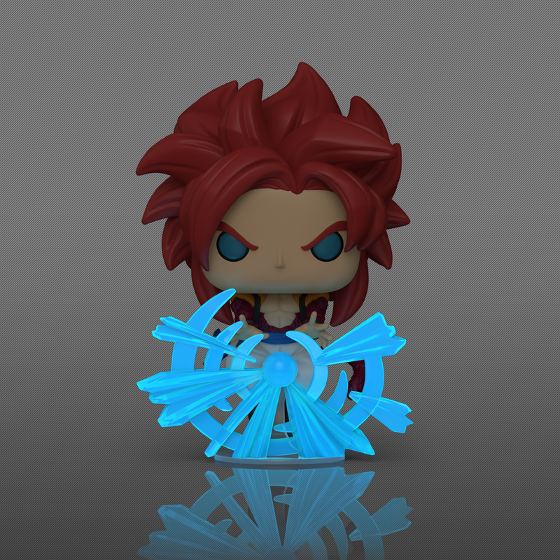 CHASE - Funko Pop! Animation: Dragonball GT: Super Saiyan 4 Gogeta - Chase GITD