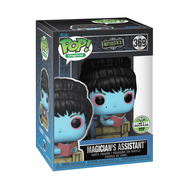 Funko Pop! Digital: Beetlejuice Nagician's Assistant #369 NFT RELEASE - 999 PCS