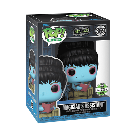 Funko Pop! Digital: Beetlejuice Nagician's Assistant #369 NFT RELEASE - 999 PCS