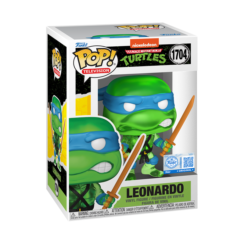 Funko Pop! Television: TMNT: Leonardo #1704 Funko Web Exclusive