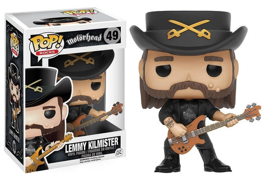 Funko Pop! Rocks: Motorhead: Lemmy Kilmister #49