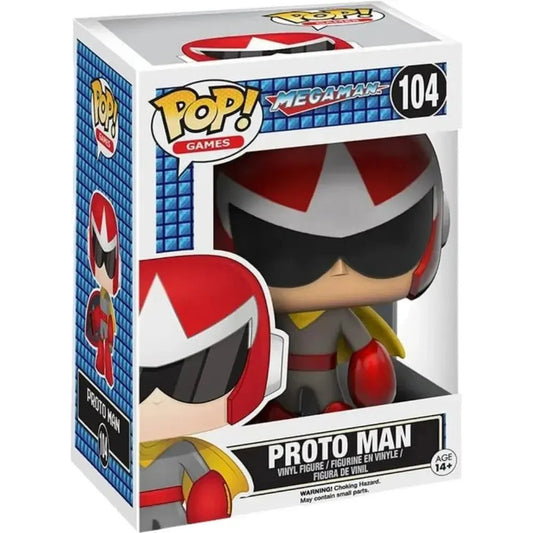 Funko Pop! Games: Megaman: Proto Man #104