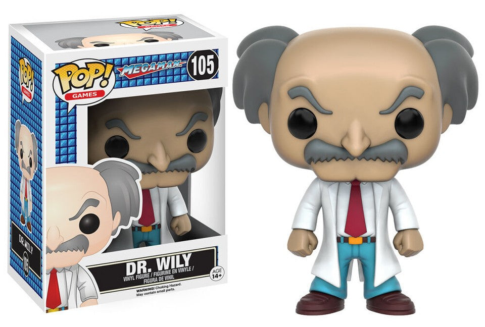 Funko Pop! Games: Megaman: Dr. Wily #105