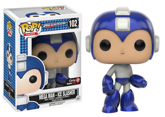 Funko Pop! Games: Megaman: Ice Slasher #102 - GameStop