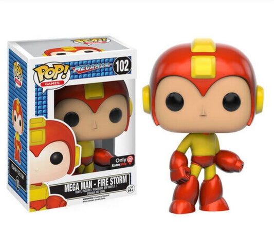 Funko Pop! Games: Megaman: Fire Storm #102
