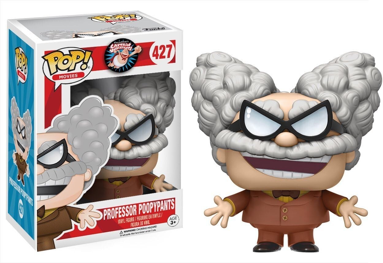 Funko Pop! Movies: Captain Underpants: Professor Poopypants #427