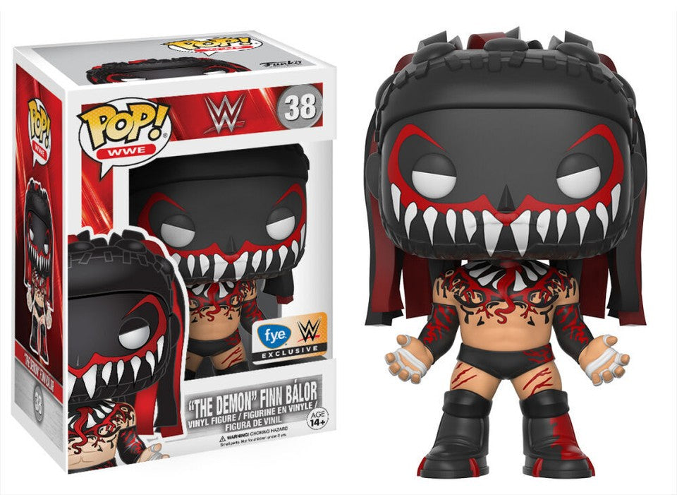 Funko Pop! WWE: The Demon Finn Balor #38 F.Y.E Exclusive