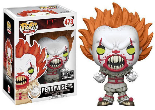 Funko Pop! Movies: It: Pennywise with Teeth #473 - FYE Exclusive