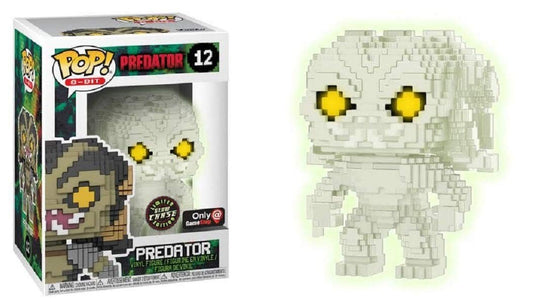 CHASE - Funko Pop! 8-Bit: Predator: Predator #12 -  CHASE GAME STOP GITD