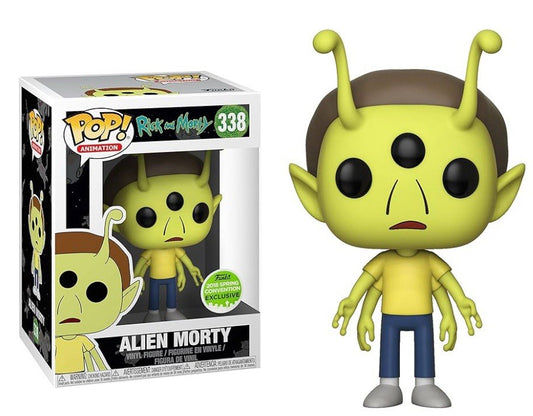Funko Pop! Animation: Rick and Morty Alien Morty #338 2018 Convention Exclusive