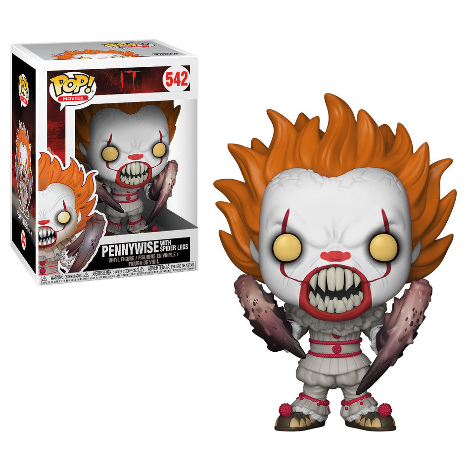 Funko Pop! Movies: IT: Pennywise with Spider Legs #542