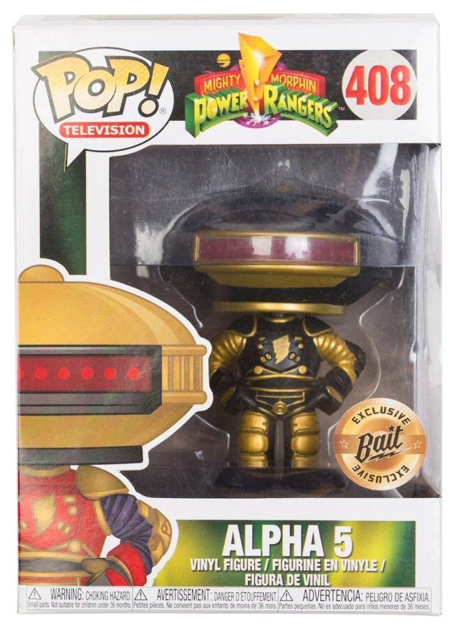 Funko Pop! Television: MMPR: Alpha 5 #408 - Bait Exclusive