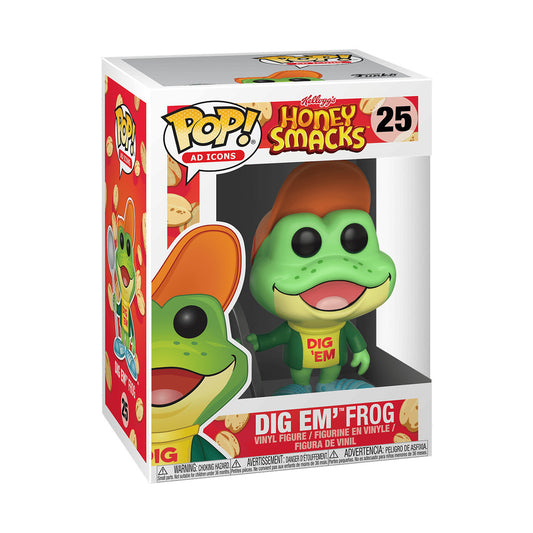 Funko Pop! Ad Icons: Honey Smacks: Dig Em' Frog #25