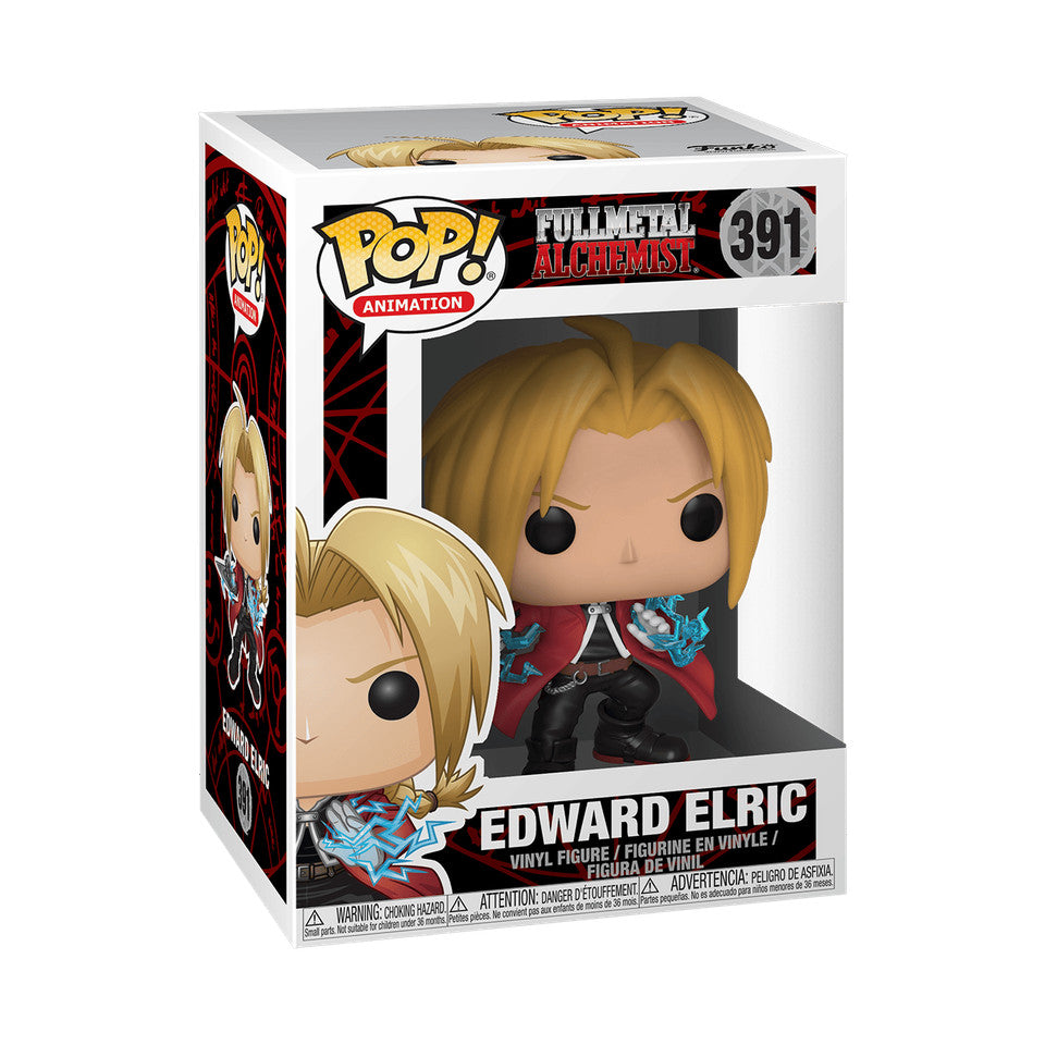 Funko Pop! Animation: Full Metal Alchemist: Edward Elrick #391