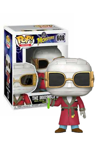 Funko Pop! Movies: Monsters - The Invisible Man #608 Wallgreens Exclusive