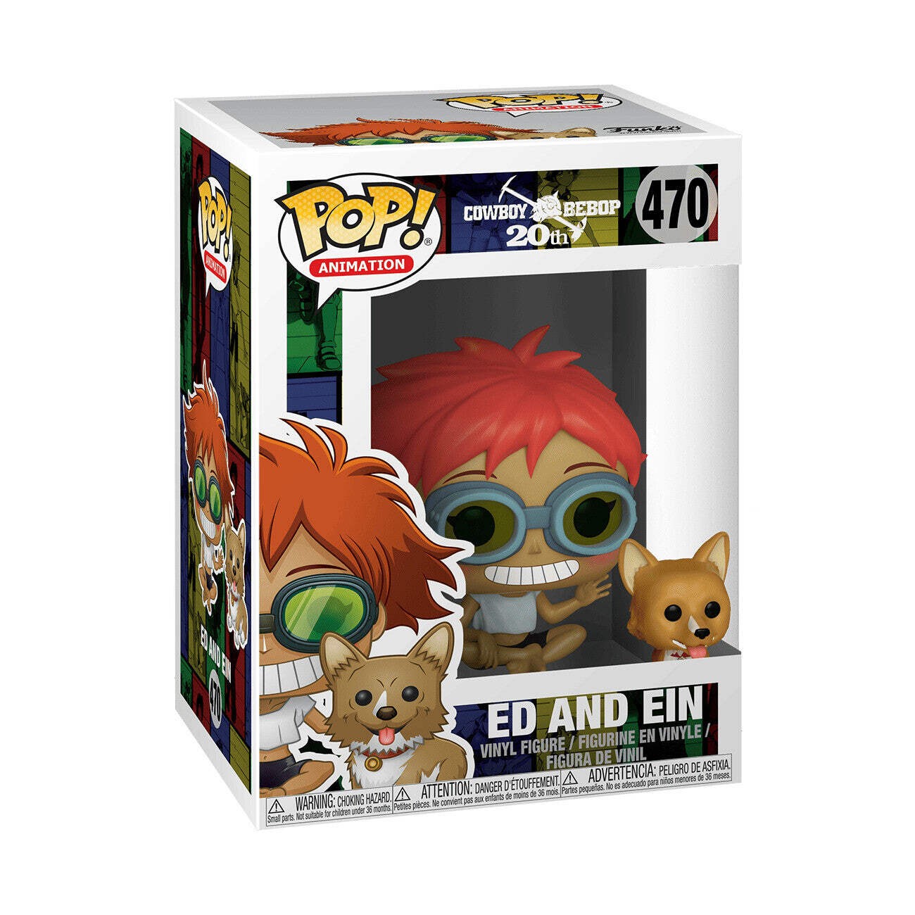 Funko Pop! Animation: Cowboy Bebop: Ed and Ein #470