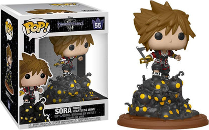 Funko Pop! 6" Kingdom Hearts: Sora Riding Heartless Wave #55 - Game Stop