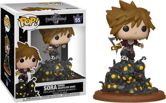 Funko Pop! 6" Kingdom Hearts: Sora Riding Heartless Wave #55 - Game Stop