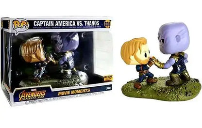 Funko Pop! Moments: Marvel - Captain America vs Thanos 698 Hot Topic