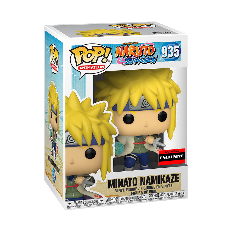 Funko Pop! Animation: Naruto Shippuden - Minato Namikaze - AAA Anime (Exclusive)