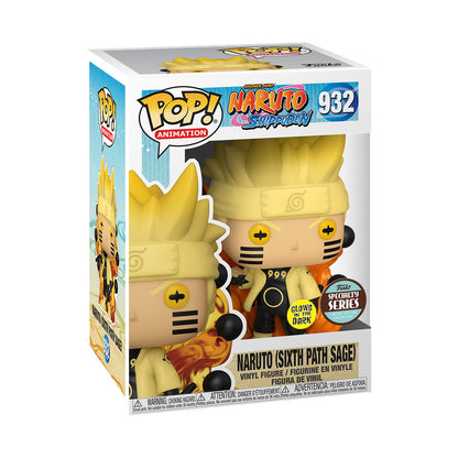 Funko Pop! Naruto Shippuden: Naruto Uzumaki #932 (Glows in the Dark) Specialty Series