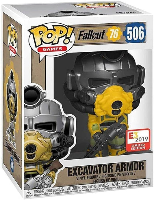 Funko Pop! Games: Fallout 76: Excavator Armor #506 - E3 2019 Edition