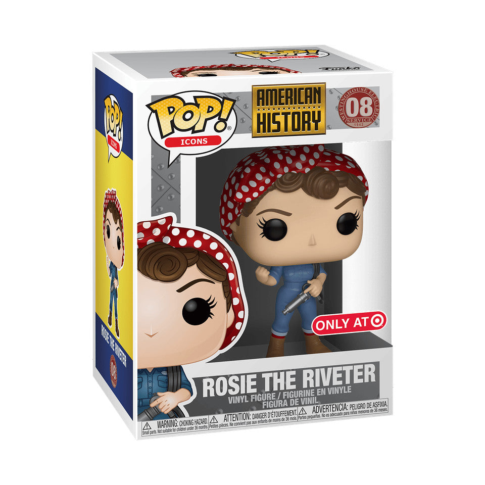 Funko Pop! Icons: American History: Rosie the Riveter #08 - Target Exclusive